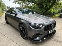 USED 2022 71 MERCEDES-BENZ E-CLASS 3.0 E53h BiTurbo MHEV AMG Night Edition (Premium Plus) Saloon 4dr Petrol Hybrid SpdS TCT 4MATIC+ Euro 6 (s/s) (457 ps) 8.9% APR FINANCE RATES