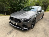 USED 2022 71 MERCEDES-BENZ E-CLASS 3.0 E53h BiTurbo MHEV AMG Night Edition (Premium Plus) Saloon 4dr Petrol Hybrid SpdS TCT 4MATIC+ Euro 6 (s/s) (457 ps) 8.9% APR FINANCE RATES