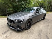 USED 2022 71 MERCEDES-BENZ E-CLASS 3.0 E53h BiTurbo MHEV AMG Night Edition (Premium Plus) Saloon 4dr Petrol Hybrid SpdS TCT 4MATIC+ Euro 6 (s/s) (457 ps) 8.9% APR FINANCE RATES