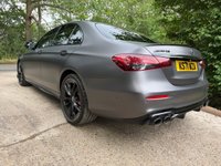 USED 2022 71 MERCEDES-BENZ E-CLASS 3.0 E53h BiTurbo MHEV AMG Night Edition (Premium Plus) Saloon 4dr Petrol Hybrid SpdS TCT 4MATIC+ Euro 6 (s/s) (457 ps) 8.9% APR FINANCE RATES