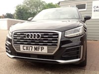 USED 2017 17 AUDI Q2 2.0 TDI S line SUV 5dr Diesel S Tronic quattro Euro 6 (s/s) (150 ps) 