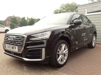 USED 2017 17 AUDI Q2 2.0 TDI S line SUV 5dr Diesel S Tronic quattro Euro 6 (s/s) (150 ps) 