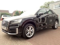 USED 2017 17 AUDI Q2 2.0 TDI S line SUV 5dr Diesel S Tronic quattro Euro 6 (s/s) (150 ps) 