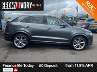 USED 2016 66 AUDI Q3 2.0 TDI S line Plus SUV 5dr Diesel S Tronic quattro Euro 6 (s/s) (184 ps) 1 OWNER FROM NEW, FULL AUDI SERVICE HISTORY WITH TIMING BELT CHANGE 42K, 2 KEYS, BOOK PACK, SERVICED IF REQUIRED AND A MINIMUM OF 9 MONTHS MOT WITHIN THE SALE