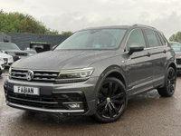 USED 2019 68 VOLKSWAGEN TIGUAN 2.0 TDI R-Line SUV 5dr Diesel DSG 4Motion Euro 6 (s/s) (190 ps) **Leather - Pan - Virtual Dash** 