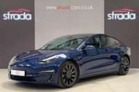 USED 2021 71 TESLA Model 3 (Dual Motor) Performance Saloon 4dr Electric Auto 4WDE (Performance Upgrade) (449 bhp) +BATTERY HEALTH CHECKED & VERIFIED+