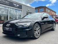 USED 2021 21 AUDI A6 SALOON 3.0 TDI V6 50 Black Edition Saloon 4dr Diesel Tiptronic quattro Euro 6 (s/s) (286 ps) 1 Owner Full Audi Service History Vat Q