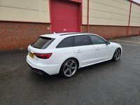 USED 2020 70 AUDI A4 AVANT 2.0 TFSI 40 Black Edition Estate 5dr Petrol S Tronic Euro 6 (s/s) (190 ps) BLACK EDITION WITH F-AUDI S/H
