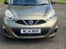 USED 2014 14 NISSAN MICRA 1.2 Visia Hatchback 5dr Petrol Manual Euro 5 (80 ps) low mileage - great colour