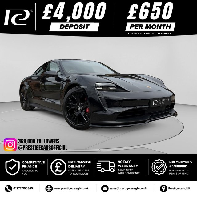 View our PORSCHE TAYCAN
