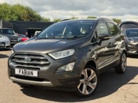 USED 2018 18 FORD ECOSPORT 1.0T EcoBoost Titanium SUV 5dr Petrol Manual Euro 6 (s/s) (125 ps) 