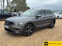 USED 2018 18 VOLKSWAGEN TIGUAN 2.0 TDI SE Navigation SUV 5dr Diesel DSG Euro 6 (s/s) (150 ps) FULL MAIN DEALER HISTORY, AUTO