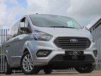 USED 2018 18 FORD TOURNEO CUSTOM 2.0 310 EcoBlue Titanium Minibus Double Cab 5dr Diesel Manual L2 Euro 6 (s/s) (130 ps) ONLY 58K FROM NEW A/C VGC