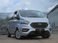 USED 2018 18 FORD TOURNEO CUSTOM 2.0 310 EcoBlue Titanium Minibus Double Cab 5dr Diesel Manual L2 Euro 6 (s/s) (130 ps) ONLY 58K FROM NEW A/C VGC