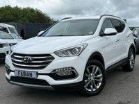 USED 2018 18 HYUNDAI SANTA FE 2.2 CRDi Blue Drive Premium SUV 5dr Diesel Auto 4WD Euro 6 (200 ps) **Auto - Full History** 