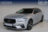 USED 2022 72 VOLVO V90 2.0 B4 MHEV Plus Estate 5dr Diesel Hybrid Auto Euro 6 (s/s) (197 ps) 360&deg; CAMERA + 360&deg; SENSORS, HEATED STEERING WHEEL, PILOT ASSIST + ACC, APPLE CAR PLAY