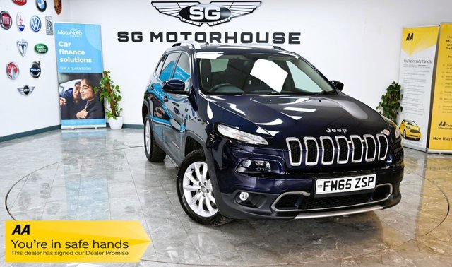 View our Jeep Cherokee 2.2 MultiJetII Limited SUV 5dr Diesel Auto 4WD Euro 6 (s/s) (200 ps)
