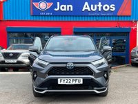 USED 2022 22 TOYOTA RAV4 2.5 VVT 18.1kWh Design CVT 4WD Euro 6 (s/s) 5dr 1owner+Nav+Camera+Leather+ULEZ