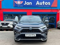 USED 2022 22 TOYOTA RAV4 2.5 VVT 18.1kWh Design CVT 4WD Euro 6 (s/s) 5dr 1owner+Nav+Camera+Leather+ULEZ