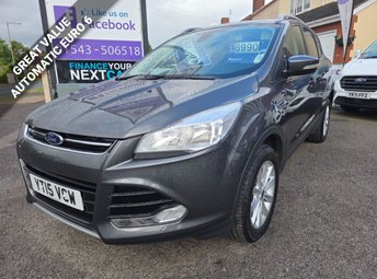 2015 FORD KUGA 2.0 TDCi Titanium SUV 5dr Diesel Powershift AWD Euro 6 (s/s) (180 ps) &pound;6990.00