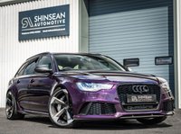 USED 2013 13 AUDI RS6 AVANT 4.0 TFSI V8 Estate 5dr Petrol Tiptronic quattro Euro 5 (s/s) (560 ps) Merlin Purple | Akro Exhuast