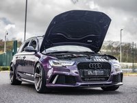 USED 2013 13 AUDI RS6 AVANT 4.0 TFSI V8 Estate 5dr Petrol Tiptronic quattro Euro 5 (s/s) (560 ps) Merlin Purple | Akro Exhuast