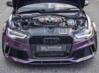 USED 2013 13 AUDI RS6 AVANT 4.0 TFSI V8 Estate 5dr Petrol Tiptronic quattro Euro 5 (s/s) (560 ps) Merlin Purple | Akro Exhuast