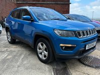 USED 2019 19 JEEP COMPASS 1.4T MultiAirII Longitude SUV 5dr Petrol Manual Euro 6 (s/s) (140 ps) *         -  MOT AND SERVICE**AIR CON*ALLOY WHEELS**SAT NAV REVERSING CAMERA