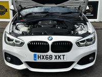 USED 2018 68 BMW 1 SERIES 2.0 118d M Sport Shadow Edition Hatchback 5dr Diesel Auto Euro 6 (s/s) (150 ps) Great BMW Service History  |   Set of 2 Keys