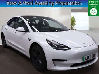 2021 TESLA Model 3 Standard Range Plus Saloon 4dr Electric Auto RWD (241 bhp) &pound;18000.00