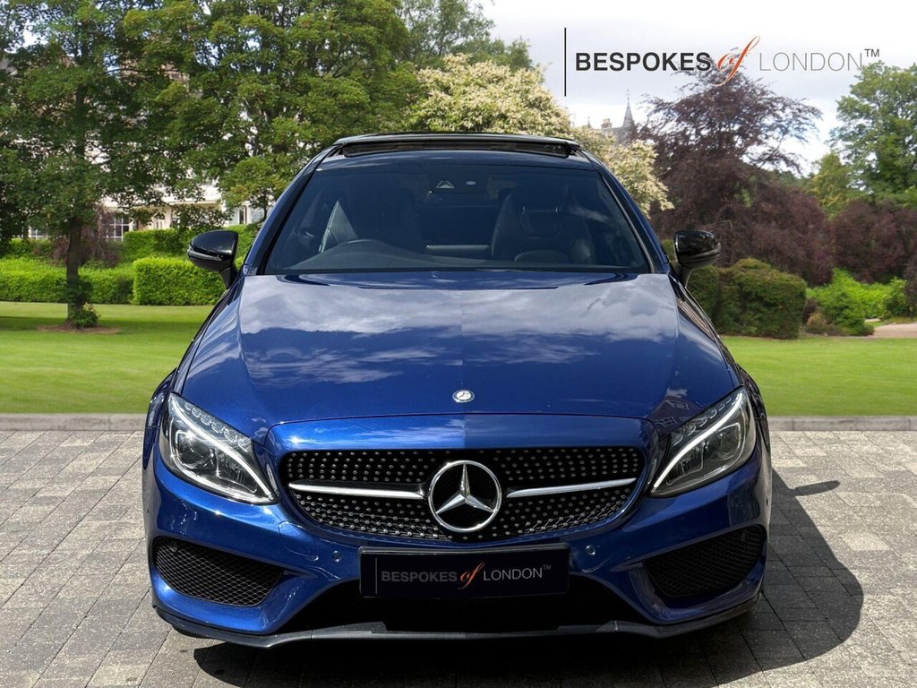 USED 2017 Y MERCEDES-BENZ C CLASS 2.1 C250d AMG Line (Premium Plus) G-Tronic+ Euro 6 (s/s) 2dr HUGE SPEC|PANROOF|NIGHT PACK|
