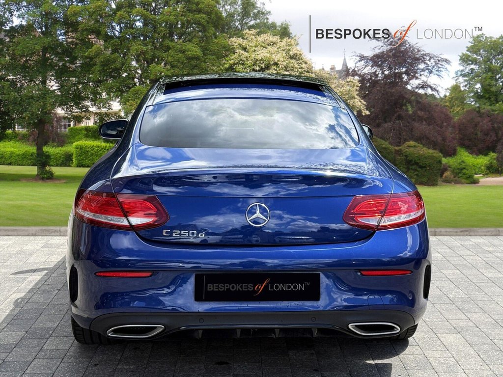 USED 2017 Y MERCEDES-BENZ C CLASS 2.1 C250d AMG Line (Premium Plus) G-Tronic+ Euro 6 (s/s) 2dr HUGE SPEC|PANROOF|NIGHT PACK|