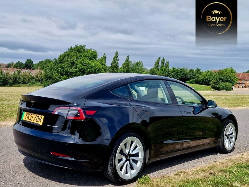 USED 2021 21 TESLA Model 3 (Dual Motor) Long Range Saloon 4dr Electric Auto 4WDE (346 ps) FINANCE AVAILABLE