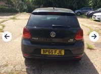 USED 2017 66 VOLKSWAGEN POLO 1.2 TSI BlueMotion Tech Match Hatchback 5dr Petrol DSG Euro 6 (s/s) (90 ps) FULL HISTORY GREAT 1ST CAR
