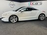 USED 2013 63 PEUGEOT RCZ 2.0 HDi GT Coupe 2dr Diesel Manual Euro 5 (163 ps) LONG MOT VALID UNTIL JUN 2027 WITH NO ADVISORIES, 10 RECORDED SERVICE STAMPS, CAMBELT AND WATER PUMP REPLACED IN 2023, STUNNING WHITE WITH CONTRASTING BLACK ROOF, RETRACTABLE REAR SPOILER, PRIVACY GLASS, TWIN SPORT EXHAUSTS, BLACK LEATHER UPHOLSTERY, ELECTRIC HEATED MEMORY SEATS, AIR CONDITIONING, BLUETOOTH CONNECTIVITY, CRUISE CONTROL, PARKING SENSORS, ELECTRIC HEATED FOLDING MIRRORS, RAIN SENSING WIPERS, LARGE BOOT, GREAT FUEL ECONOMY, 2 KEYS.