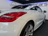 USED 2013 63 PEUGEOT RCZ 2.0 HDi GT Coupe 2dr Diesel Manual Euro 5 (163 ps) LONG MOT VALID UNTIL JUN 2027 WITH NO ADVISORIES, 10 RECORDED SERVICE STAMPS, CAMBELT AND WATER PUMP REPLACED IN 2023, STUNNING WHITE WITH CONTRASTING BLACK ROOF, RETRACTABLE REAR SPOILER, PRIVACY GLASS, TWIN SPORT EXHAUSTS, BLACK LEATHER UPHOLSTERY, ELECTRIC HEATED MEMORY SEATS, AIR CONDITIONING, BLUETOOTH CONNECTIVITY, CRUISE CONTROL, PARKING SENSORS, ELECTRIC HEATED FOLDING MIRRORS, RAIN SENSING WIPERS, LARGE BOOT, GREAT FUEL ECONOMY, 2 KEYS.