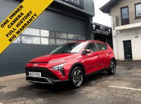 USED 2023 23 HYUNDAI BAYON 1.0 T-GDi MHEV SE Connect SUV 5dr Petrol Hybrid Manual Euro 6 (s/s) (100 ps) ***ONE OWNER + REVERSE CAMERA + BIG WARRANTY*** (1Owner,Camera,ApplePlay,ParkAid,Cruise,FSH,4K!)