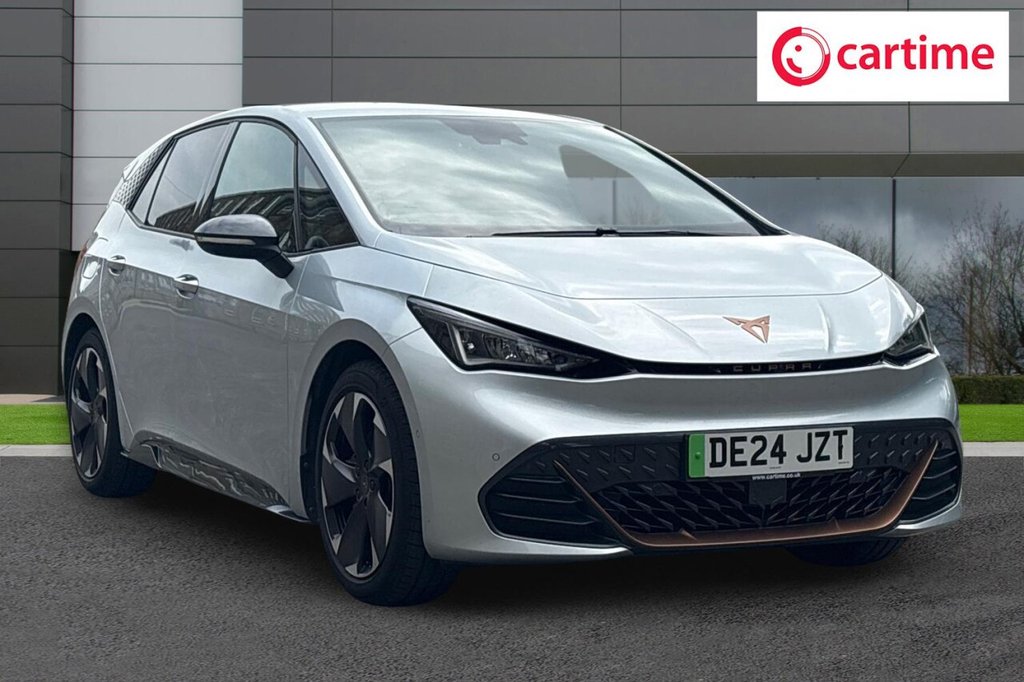 Silver 2024 Cupra Born E V2 (230ps) 77kWh e-Boost Hatchback Rear-wheel drive Automatic