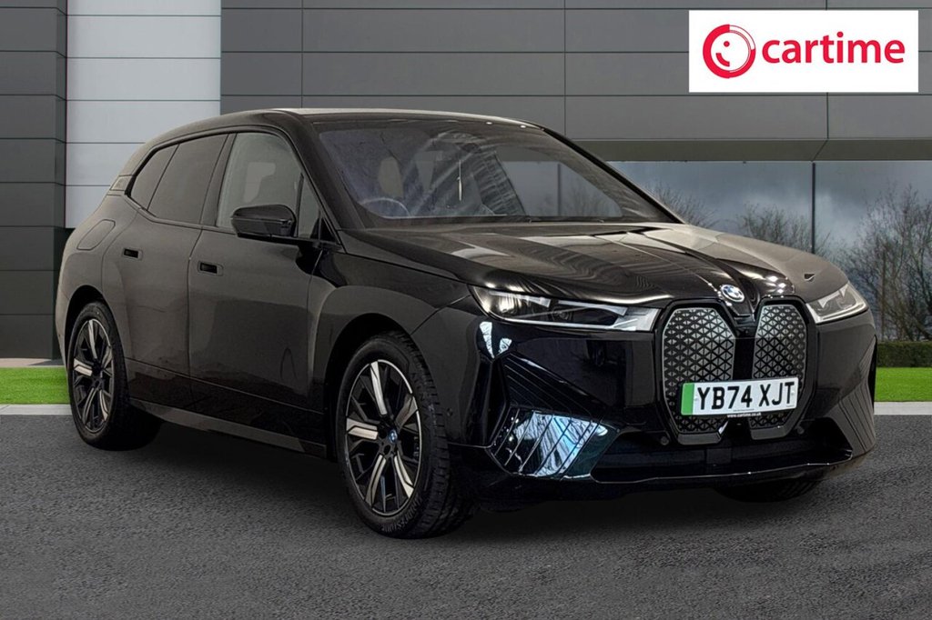 Black 2025 BMW iX 385kw Xdrive50 M Sport 111.5kwh 5dr Auto All-wheel drive Automatic
