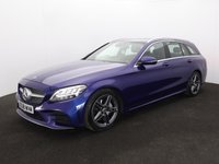 USED 2019 68 MERCEDES-BENZ C-CLASS 1.5 C200 MHEV EQ Boost AMG Line Estate 5dr Petrol G-Tronic+ Euro 6 (s/s) (198 ps) HEATED SEATS | REVERSE CAMERA