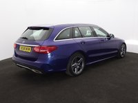 USED 2019 68 MERCEDES-BENZ C-CLASS 1.5 C200 MHEV EQ Boost AMG Line Estate 5dr Petrol G-Tronic+ Euro 6 (s/s) (198 ps) HEATED SEATS | REVERSE CAMERA