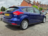 USED 2016 66 FORD FOCUS 1.0T EcoBoost Titanium Hatchback 5dr Petrol Manual Euro 6 (s/s) (100 ps) &pound;20 TAX -- FULL SERVICE HISTORY -- SAT NAV -- PARKING SENSORS