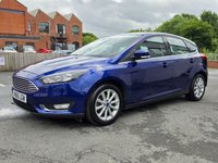 USED 2016 66 FORD FOCUS 1.0T EcoBoost Titanium Hatchback 5dr Petrol Manual Euro 6 (s/s) (100 ps) &pound;20 TAX -- FULL SERVICE HISTORY -- SAT NAV -- PARKING SENSORS