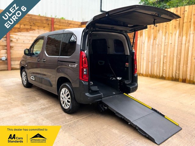 View our Citroen Berlingo 3 Seat Petrol Auto Wheelchair Accessible Disabled Access Vehicle WAV