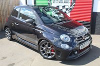 USED 2017 67 ABARTH 595 1.4 T-Jet Competizione Hatchback 3dr Petrol Manual Euro 6 (180 bhp) SCORPIONE BLACK--CARBON NATURAL SABELT--RED BREMBO