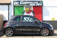 USED 2017 67 ABARTH 595 1.4 T-Jet Competizione Hatchback 3dr Petrol Manual Euro 6 (180 bhp) SCORPIONE BLACK--CARBON NATURAL SABELT--RED BREMBO