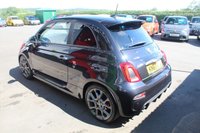 USED 2017 67 ABARTH 595 1.4 T-Jet Competizione Hatchback 3dr Petrol Manual Euro 6 (180 bhp) SCORPIONE BLACK--CARBON NATURAL SABELT--RED BREMBO