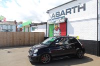 USED 2017 67 ABARTH 595 1.4 T-Jet Competizione Hatchback 3dr Petrol Manual Euro 6 (180 bhp) SCORPIONE BLACK--CARBON NATURAL SABELT--RED BREMBO