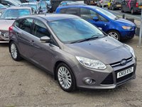 USED 2013 13 FORD FOCUS 1.0T EcoBoost Titanium X Hatchback 5dr Petrol Manual Euro 5 (s/s) (125 ps) FSH + &pound;35 TAX + SENSORS + REVERSE CAERA + SAT NAV + CRUISE