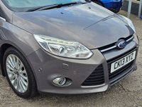 USED 2013 13 FORD FOCUS 1.0T EcoBoost Titanium X Hatchback 5dr Petrol Manual Euro 5 (s/s) (125 ps) FSH + &pound;35 TAX + SENSORS + REVERSE CAERA + SAT NAV + CRUISE